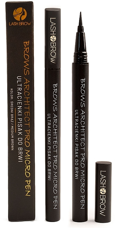 Lash Brow Brows Architect Pro Micro Pen - Ultracienki pisak brwi — Zdjęcie N1