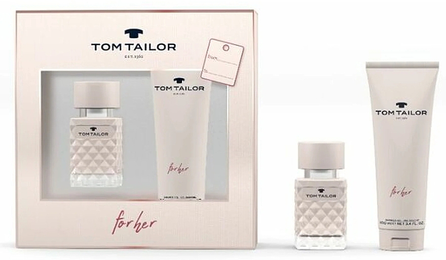 Tom Tailor For Her - Zestaw (edt 30 ml + sh/gel 100 ml) — Zdjęcie N1