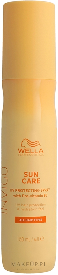 Przeciwsłoneczny spray do włosów - Wella Professionals Invigo Sun UV Hair Color Protection Spray — Zdjęcie 150 ml