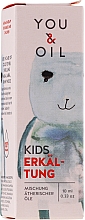 Mieszanka olejków eterycznych dla dzieci - You & Oil KI Kids-Cold Essential Oil Blend For Kids — Zdjęcie N2