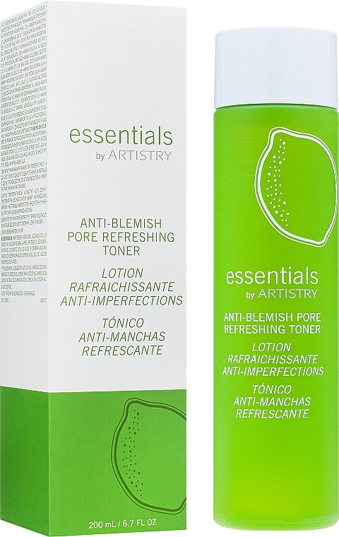 Odświeżający tonik do skóry problematycznej - Amway Artistry Essentials Anti-Blemish Pore Refreshing Toner