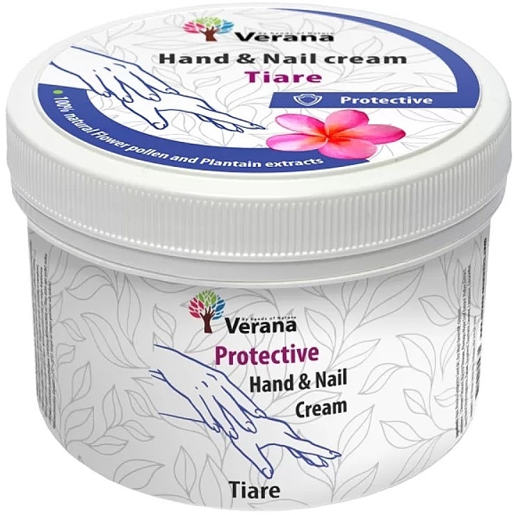 PRZECENA! Krem ochronny do stóp i paznokci Tiare - Verana Protective Hand & Nail Cream Tiare * — Zdjęcie N1