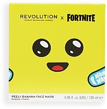 Bananowa maseczka w musie do twarzy - Makeup Revolution x Fortnite Peely Banana Mousse Mask — Zdjęcie N3
