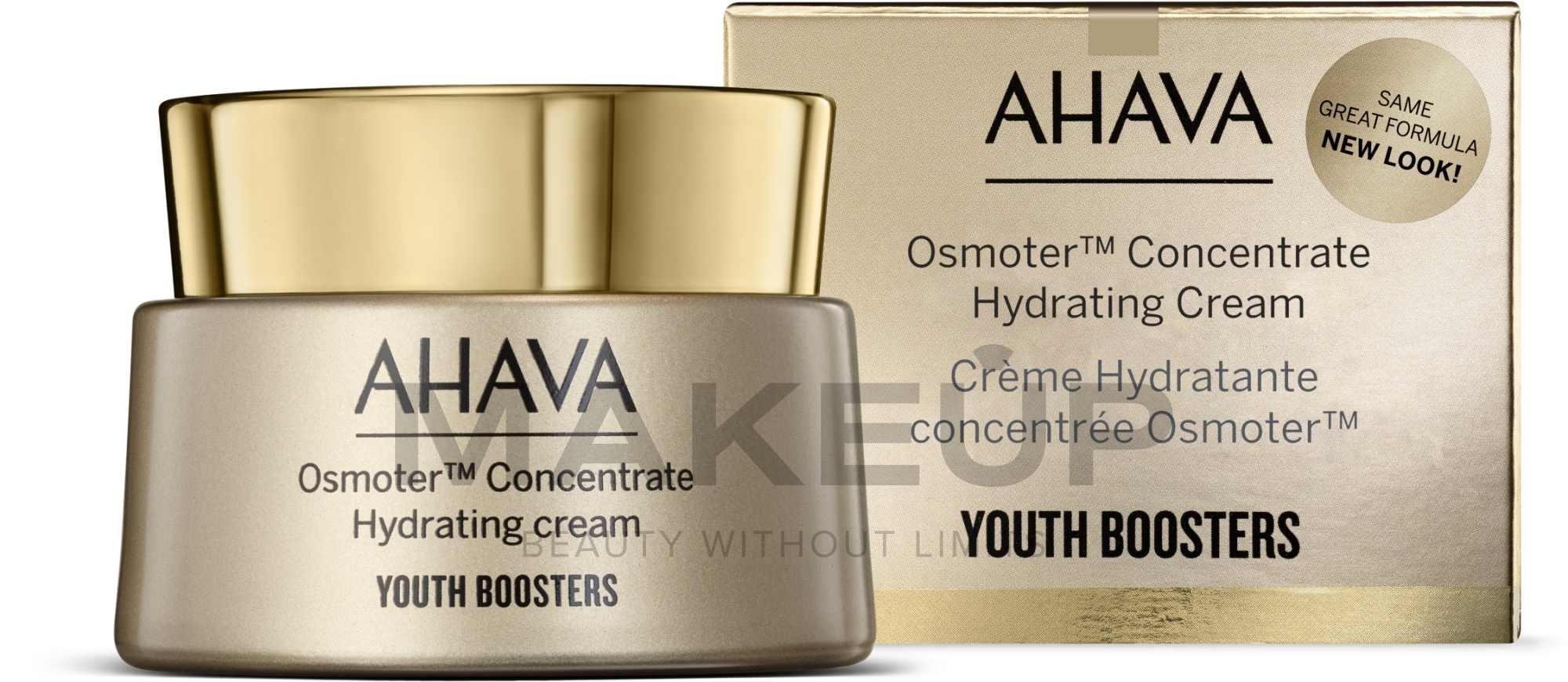 Nawilżający krem ​​do twarzy - Ahava Dead Sea Osmoter Concentrate Supreme Hydration Cream — Zdjęcie 50 ml