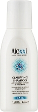 Oczyszczający szampon do włosów Detox - Aloxxi Clarifying Shampoo (mini) — Zdjęcie N1