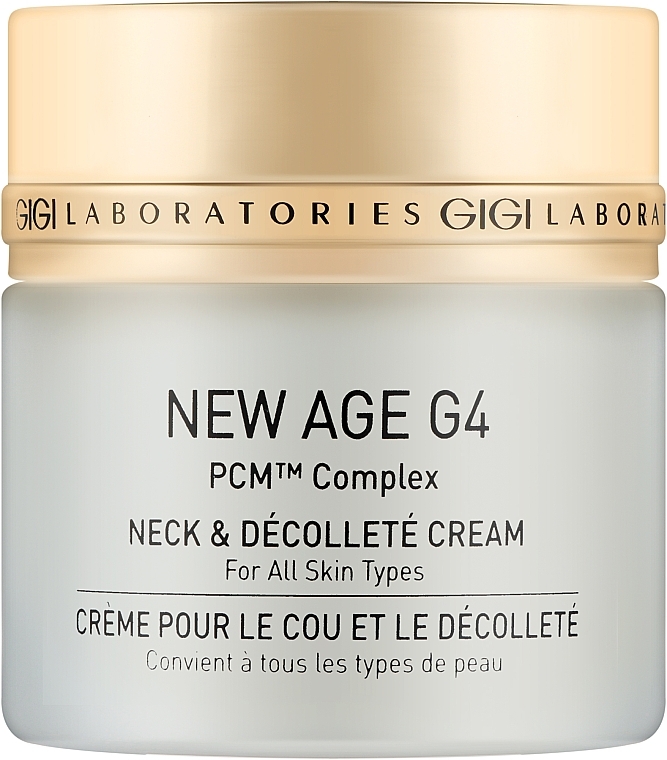 Ujędrniający krem ​​na szyję i dekolt - Gigi New Age G4 Neck & Decollete Cream — Zdjęcie N1