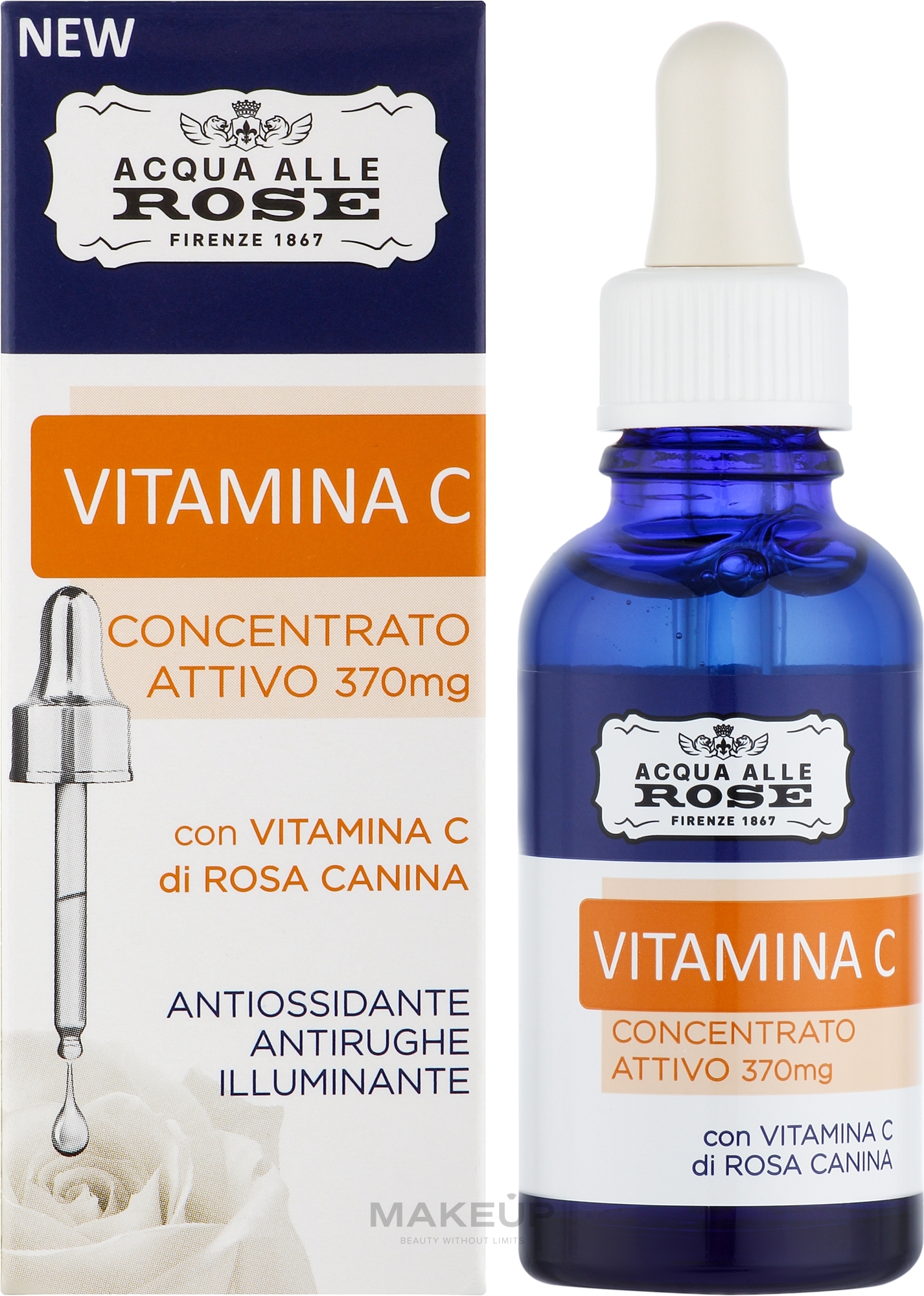 Aktywny koncentrat witaminy C - Roberts Acqua alle Rose Vitamina C Concentrato Attivo — Zdjęcie 30 ml