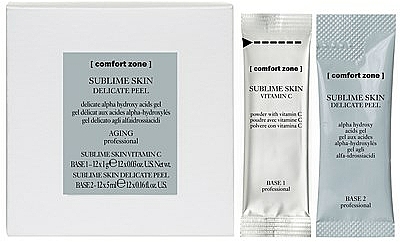 Peelingujący olejek do twarzy - Comfort Zone Sublime Skin Delicate Peel  — Zdjęcie N1