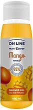 Żel pod prysznic Mango - On Line Fruity Shot Mango Shower Gel — Zdjęcie N1