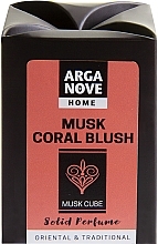 Kup Kostka zapachowa do domu - Arganove Solid Perfume Cube Musk Coral Blush