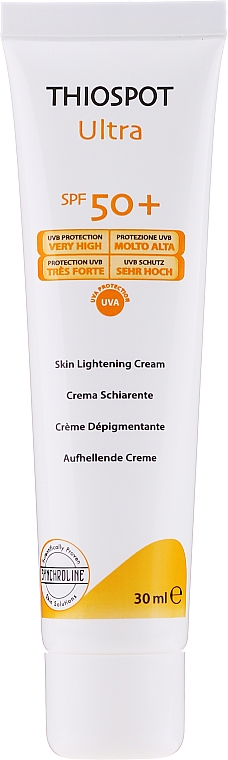 Krem rozjaśniający przebarwienia SPF 50+ - Synchroline Thiospot Ultra Skin Lightening Cream — Zdjęcie N2