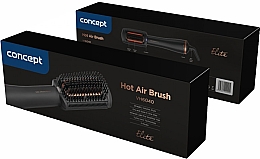 Szczotka do włosów na gorące powietrze - Concept Hot Air Brush Elite Ionic Infrared Boost — Zdjęcie N6