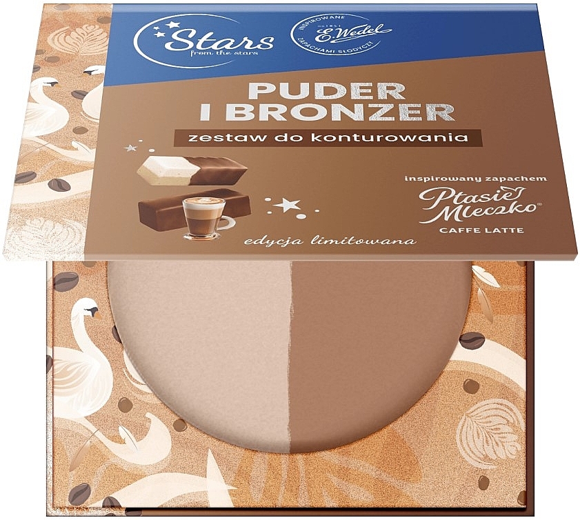 Puder do konturowania - Stars from The Stars x Wedel Powder and Bronzer Contouring Set — Zdjęcie N1