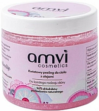 Kup Kwiatowy peeling do ciała z olejami - Amvi Cosmetics