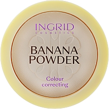 Kup Puder bananowy do twarzy - Ingrid Cosmetics Banana Powder Color Correcting