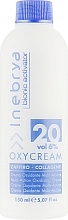 Utleniacz do farby Kolagen szfirowy 20,6% - Inebrya Bionic Activator Oxycream 20 Vol 6% — Zdjęcie N3