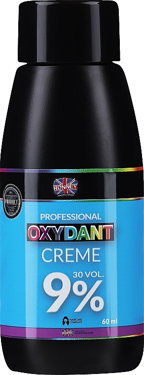 Emulsja utleniająca w kremie do rozjaśniania i farbowania włosów 9% - Ronney Professional Oxidant Creme  — Zdjęcie N1