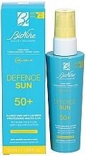 Fluid do twarzy z filtrem przeciwsłonecznym - BioNike Defence Sun SPF50+ No-Shine Face Fluid — Zdjęcie N2
