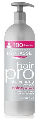Szampon chroniący włosy farbowane - Byphasse Hair Pro Shampoo Color Protect
