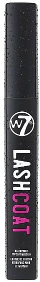 Tusz do rzęs - W7 Lash Coat Waterproof Topcoat Mascara — Zdjęcie N1