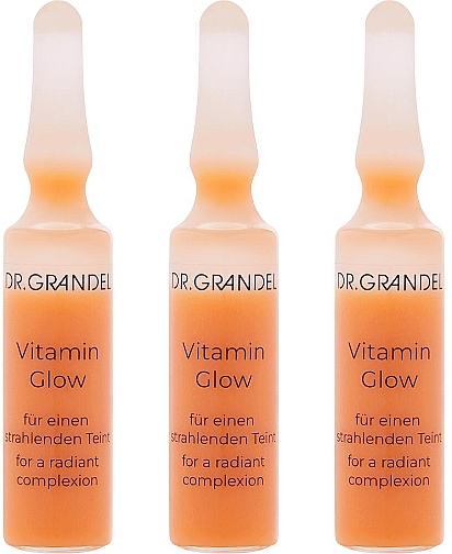 Ampułki witaminowe do twarzy - Dr. Grandel Vitamin Glow Ampulle — Zdjęcie N1