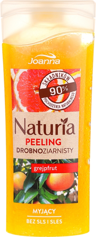 Myjący peeling drobnoziarnisty Grejpfrut - Joanna Naturia — Zdjęcie N1