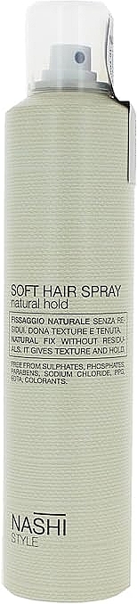 EKO spray dodający objętości i blasku włosom - Nashi Argan Style Eco Hair Spray — Zdjęcie N1
