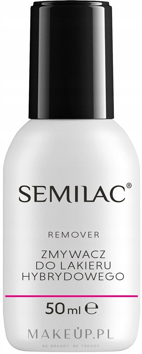 Zmywacz do lakieru hybrydowego - Semilac Remover — Zdjęcie 50 ml