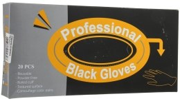 Kup Rękawice z lateksu Professional Black, średnie - Comair