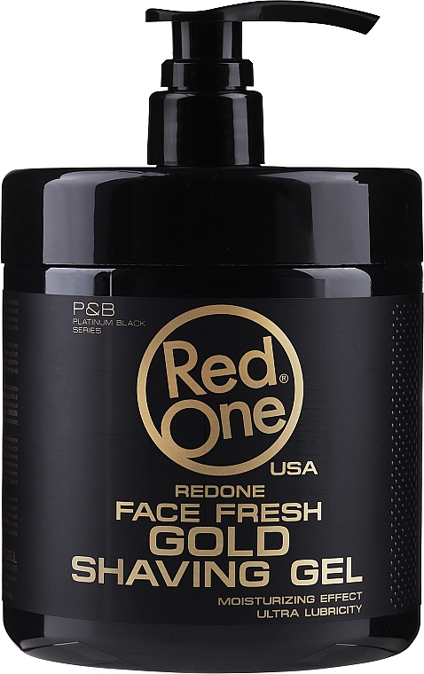 Żel do golenia - Red One Professional Men Face Fresh Shaving Gel Gold — Zdjęcie N1