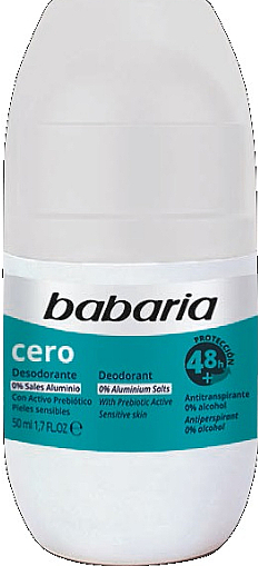 Dezodorant Cero - Babaria Desodorante Roll-On