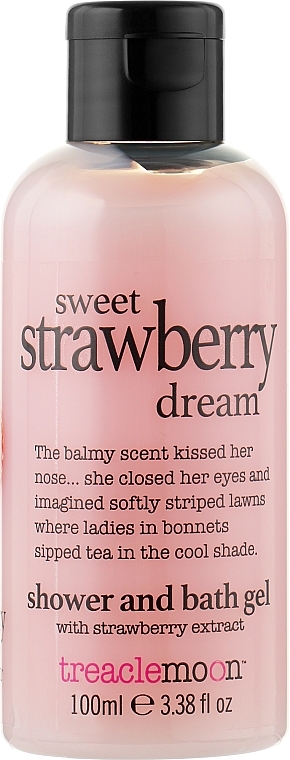 PREZENT! Żel pod prysznic Dojrzała truskawka - Treaclemoon Sweet Strawberry Dream Bath & Shower Gel — Zdjęcie N1