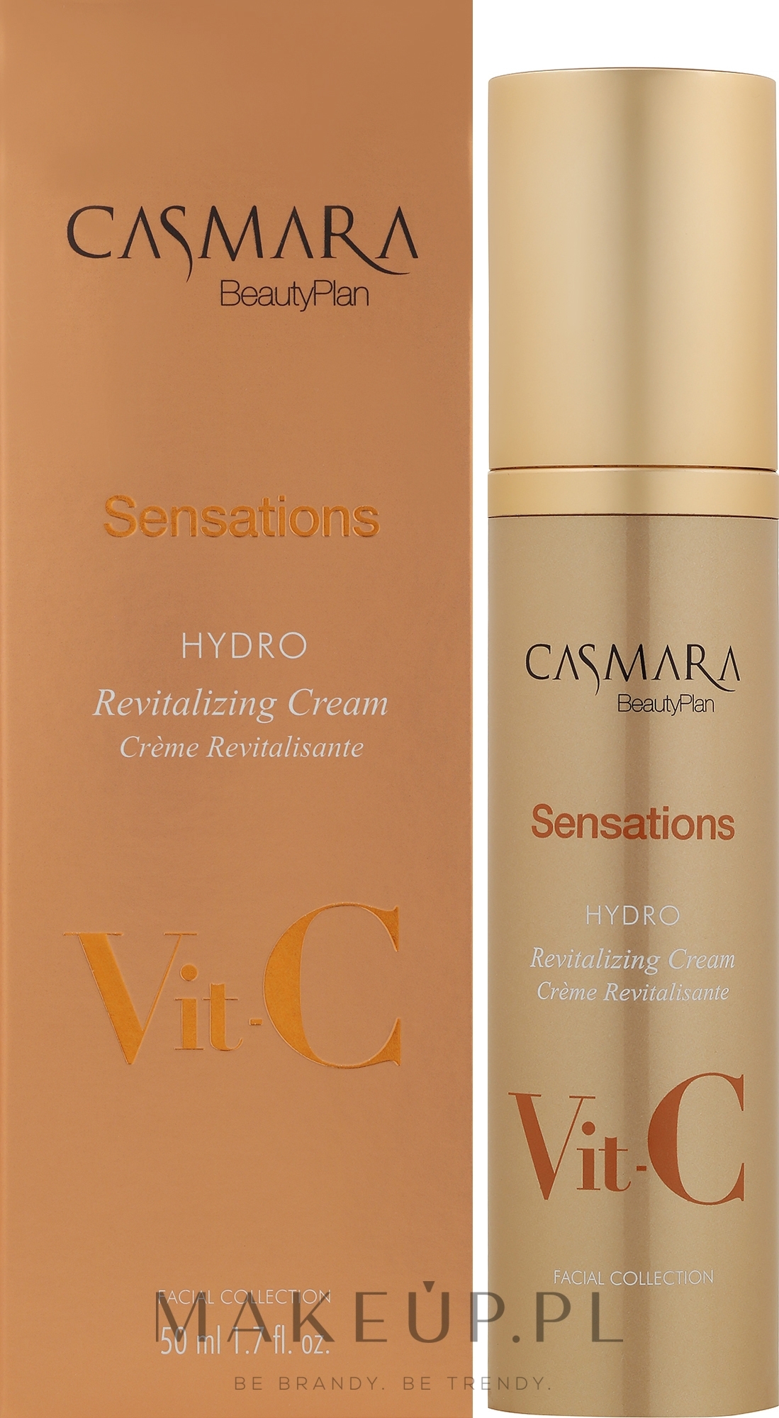 Nawilżający krem do twarzy - Casmara Luxury Skin Sensations Revitalizing Moisturizing Cream — Zdjęcie 50 ml