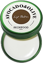 Balsam do ust Awokado i oliwa - Skinfood Avocado And Olive Lip Balm — Zdjęcie N4