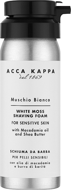 Pianka do golenia - Acca Kappa White Moss Shave Foam Sensitive Skin — Zdjęcie N1