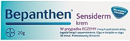 Kup PRZECENA! Krem do skóry podrażnionej - Bepanthen Sensiderm Cream *