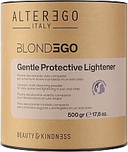 Puder rozjaśniający do włosów - AlterEgo BlondEgo Gentle Protective Lightener Violet Bleaching Powder — Zdjęcie N2