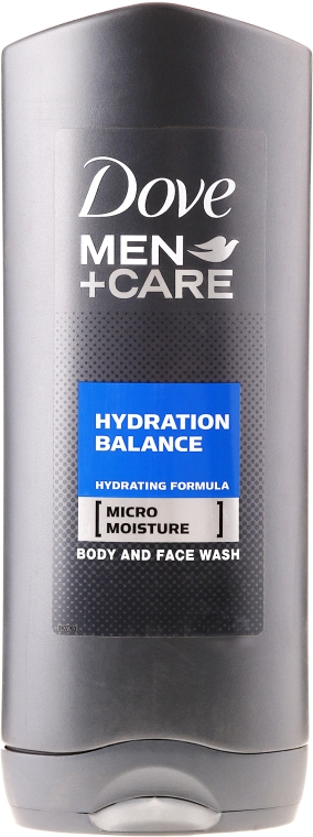 Nawilżający żel pod prysznic do twarzy i ciała dla mężczyzn - Dove Men+ Care Hydration Balance Shower Gel