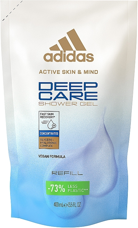 Żel pod prysznic dla mężczyzn - Adidas Deep Care Shower Gel Refill — Zdjęcie N1