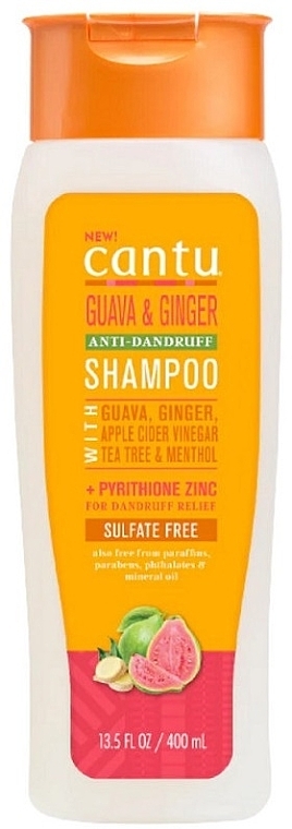 Szampon przeciwłupieżowy - Cantu Guava & Ginger Anti-Dandruff Shampoo — Zdjęcie N1