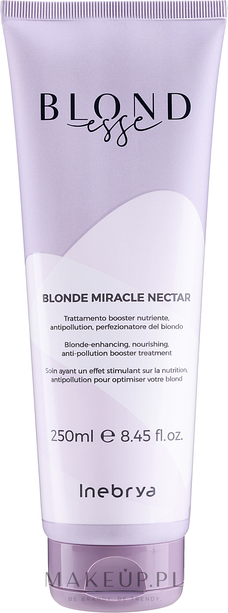 Maska do włosów jasnych i blond - Inebrya Blondesse Blonde Miracle Nectar — Zdjęcie 250 ml