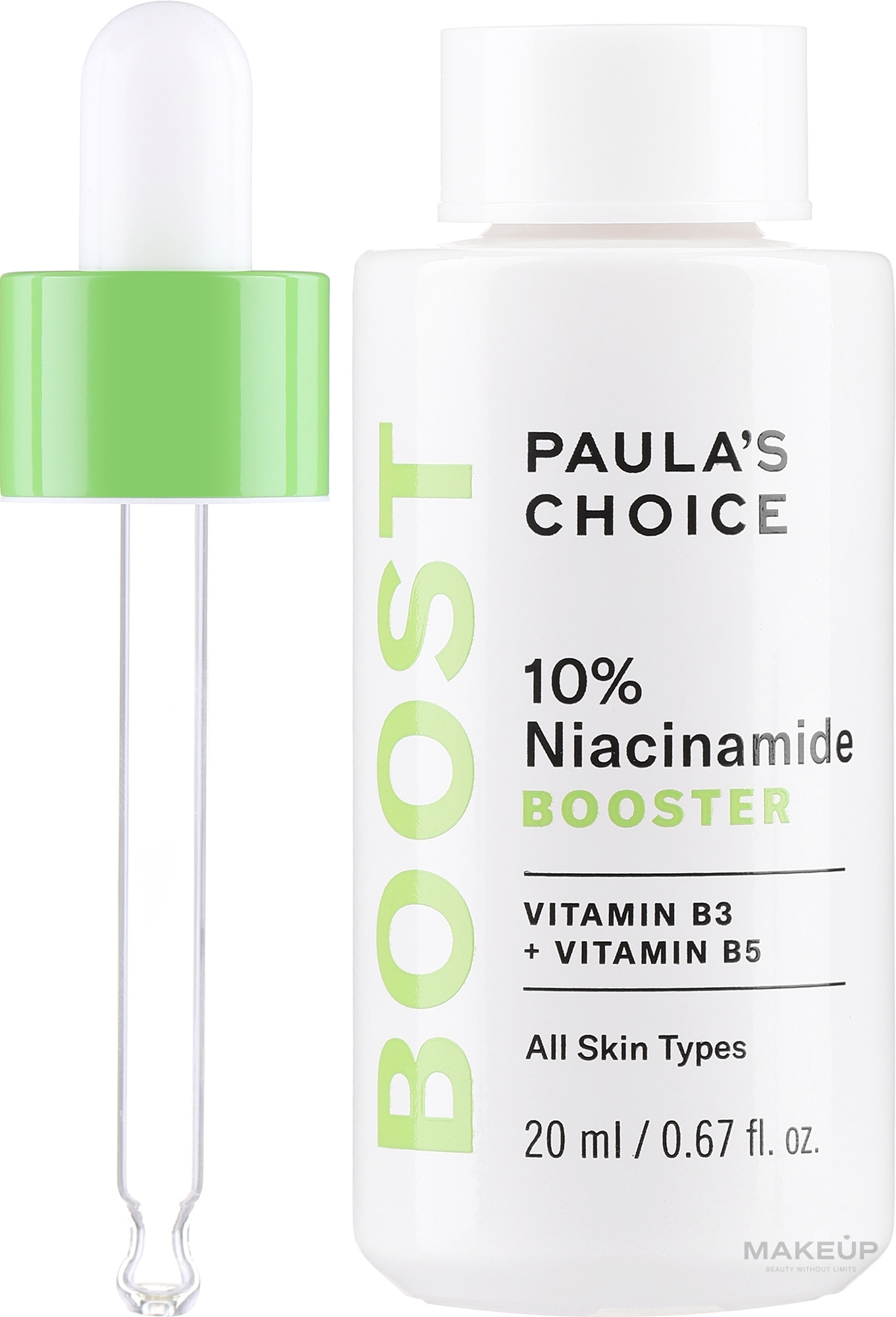 Skoncentrowane serum wzmacniające z 10% niacynamidem - Paula's Choice 10% Niacinamide Booster — Zdjęcie 20 ml