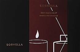 Kup Zestaw podróżny - Sorvella Perfume Home Fragrance Red Baccarat (aroma diffuser/120ml + candle/170g)