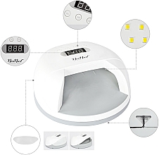 Lampa LED, biała - NeoNail Professional LED Lamp 16W/36 ECO2 — Zdjęcie N3