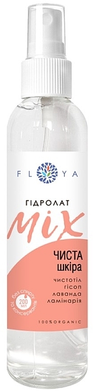 Hydrolat-mix Czysta Skóra - Floya — Zdjęcie N2