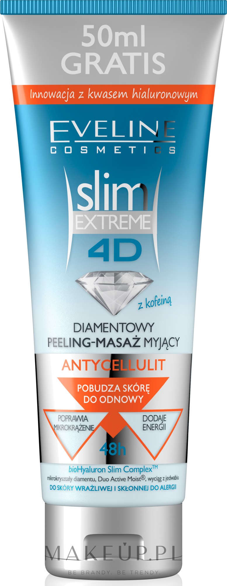 Eveline Cosmetics Slim Extreme 4d Diamentowy Peeling Makeup Pl