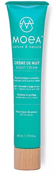 Krem do twarzy na noc - Moea Hyaluronic Correction Night Cream — Zdjęcie N1