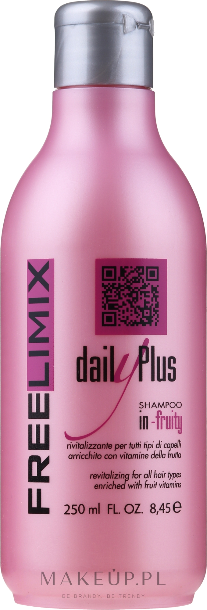 Szampon do włosów - Freelimix Daily Plus Shampoo In-Fruity Revitalizing For All Hair Types — Zdjęcie 250 ml