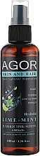 Hydrolat limonkowo-miętowy do twarzy i ciała - Agor Summer Time Skin And Hair Tonic — Zdjęcie N1