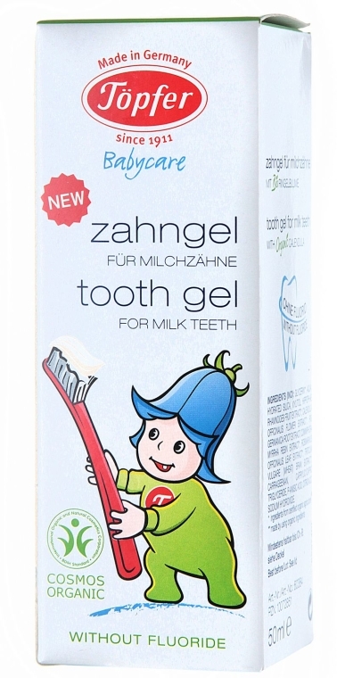 Żel do zębów mlecznych - Topfer Babycare Tooth gel — Zdjęcie N4